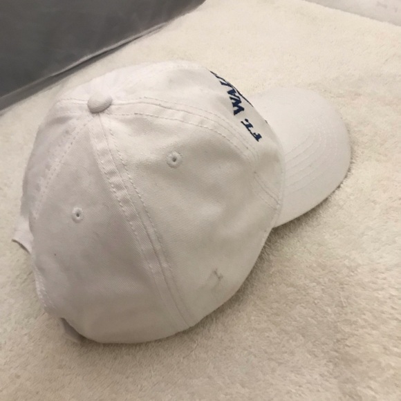 Alvin's Island for Ft. Walton Beach Florida AmFlag Adjustable White Ball Cap - Picture 5 of 13